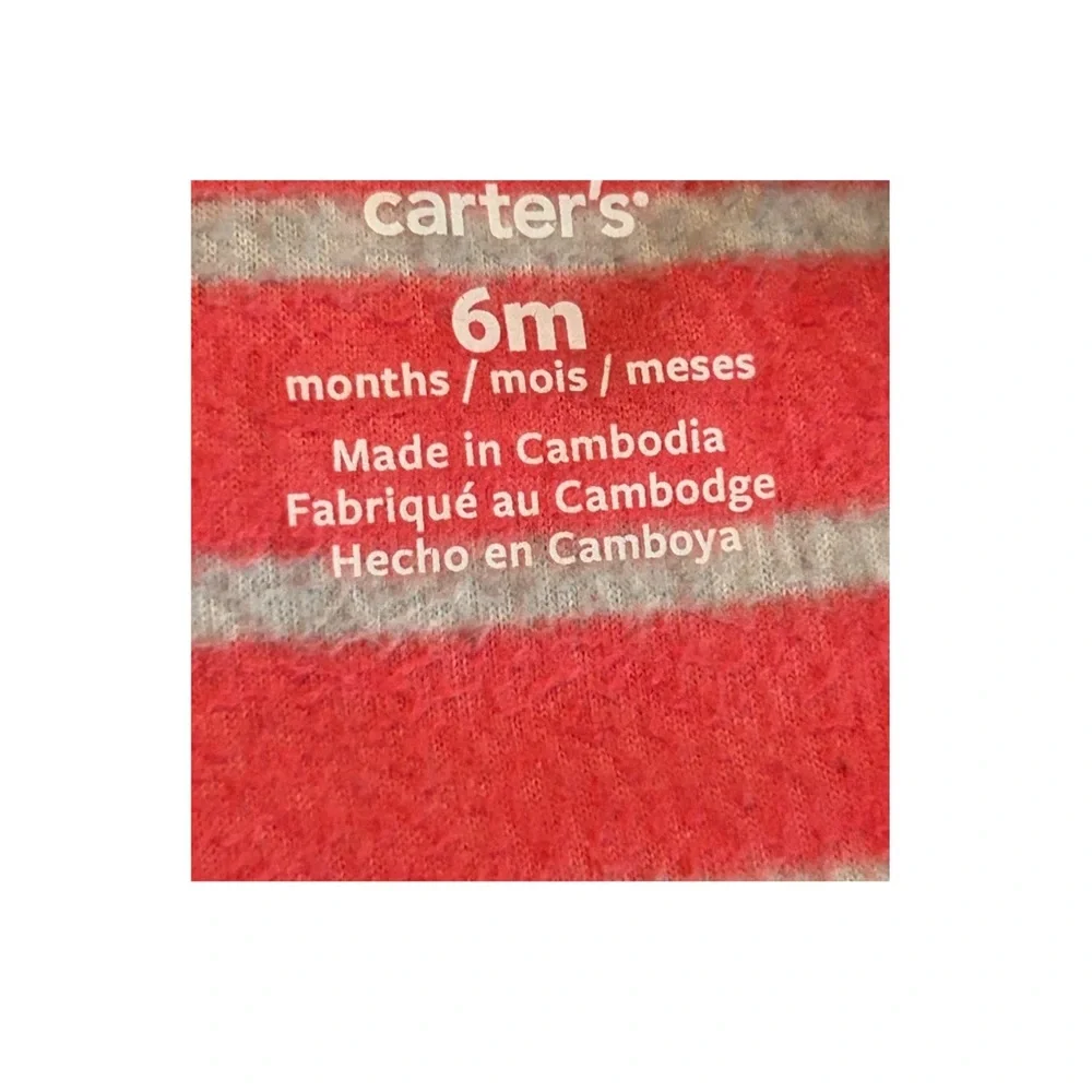 🇺🇸❄️👍GUC CARTER’s | 6 m| Unisex Baby Warm Sleeper footies Firefighters 🚒 - Picture 6 of 12